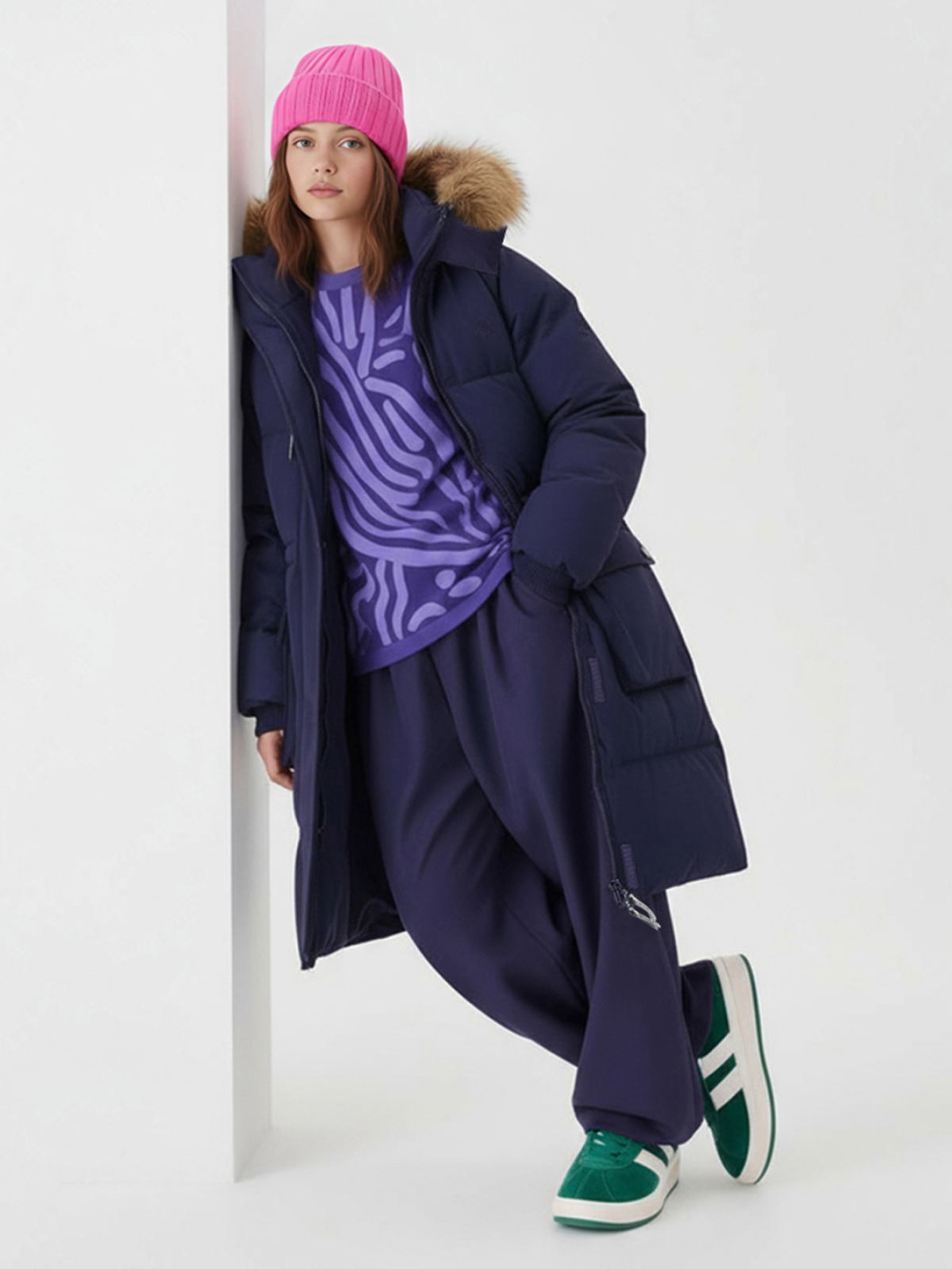 Пальто Premont WP313819BLUEBERRY - фото 6