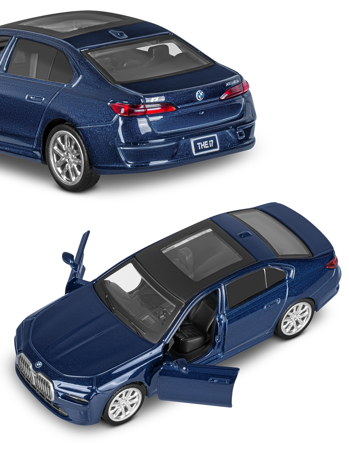 Автомобиль АВТОпанорама BMW I7 1:47 JB1251732 - фото 17