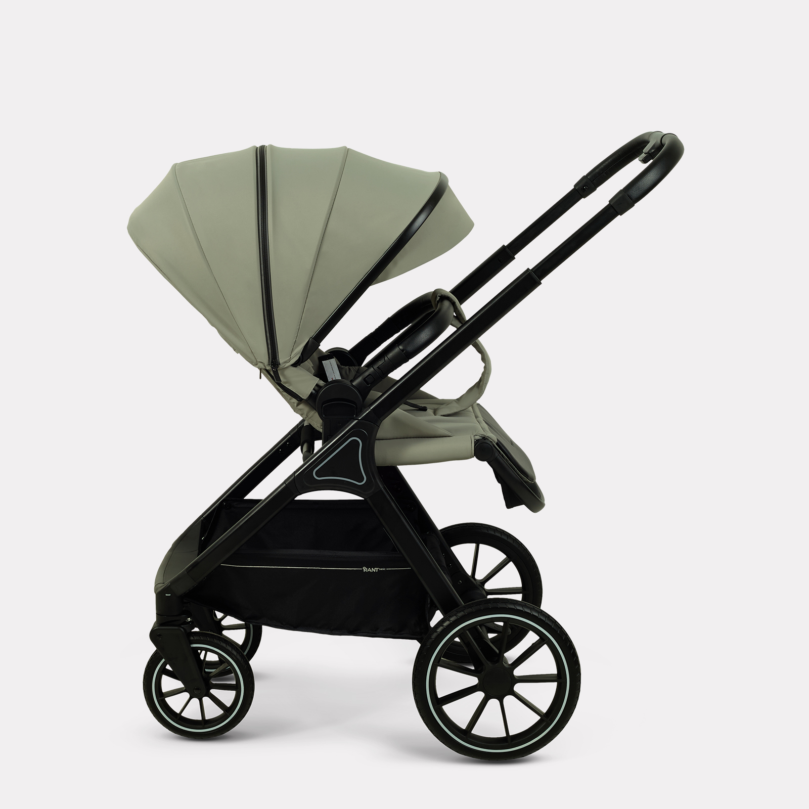 Коляска 2в1 Rant Basic Terra 2в1 зеленый - фото 11