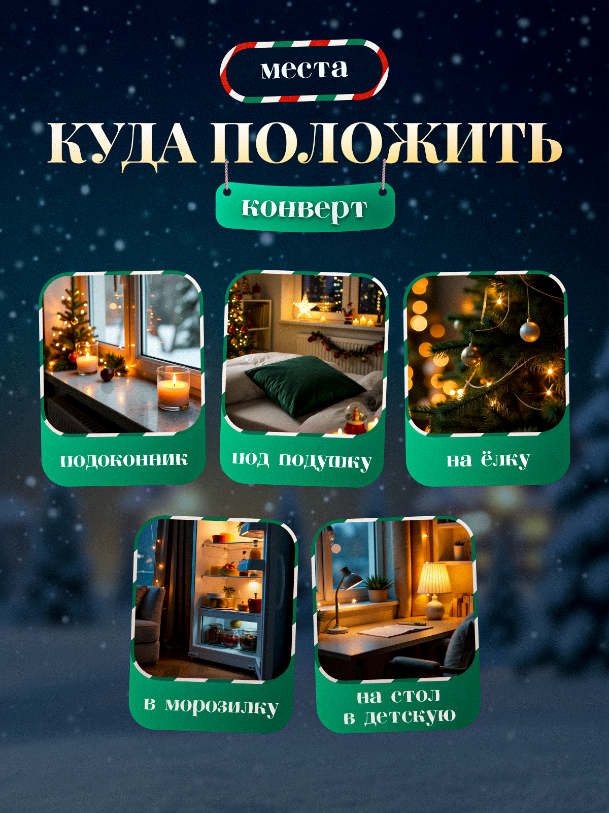 Адвент-календарь HappyLine Письма от Деда Мороза - фото 7