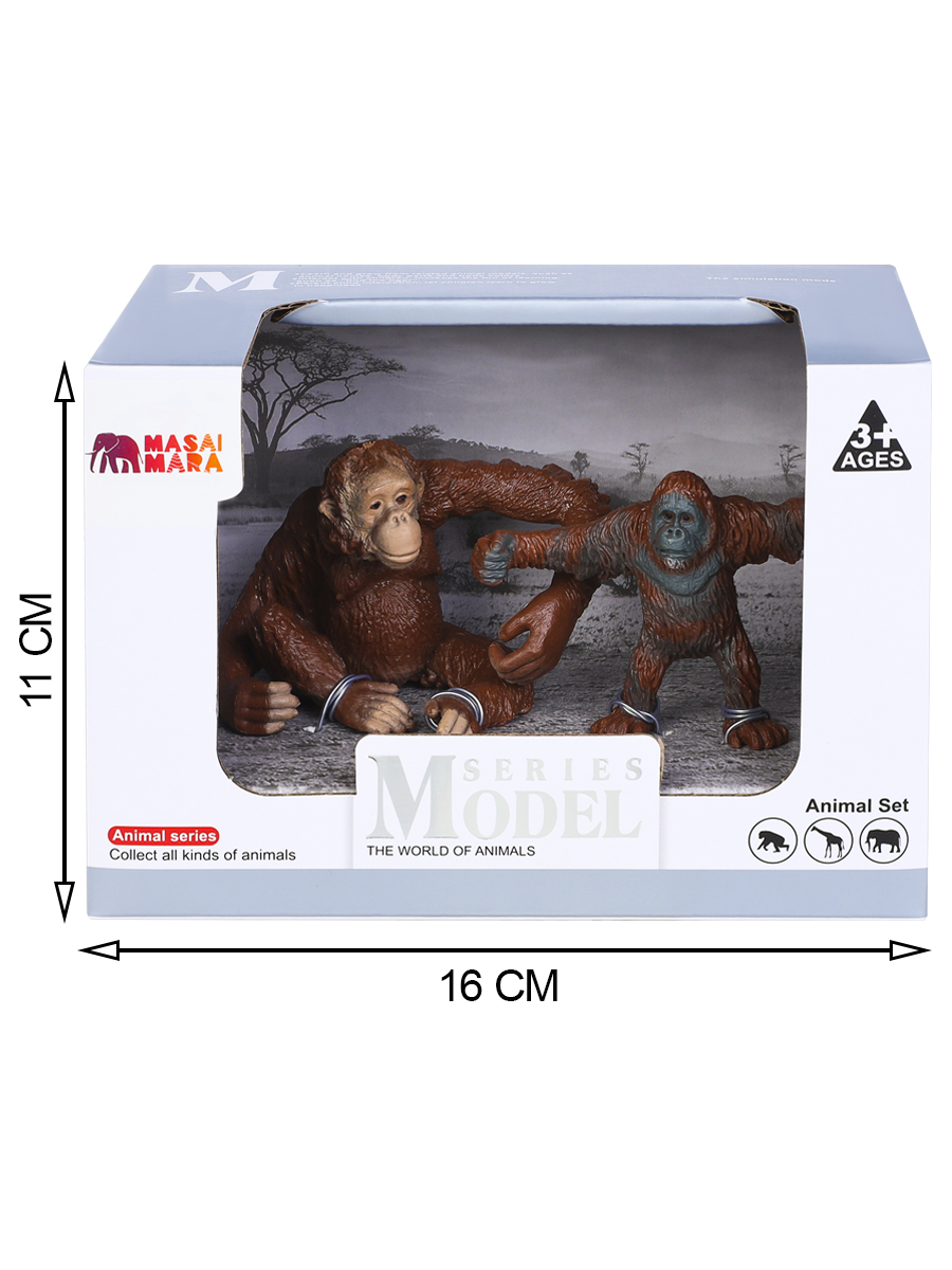Игровой набор Masai Mara Семья орангутанов - фото 6