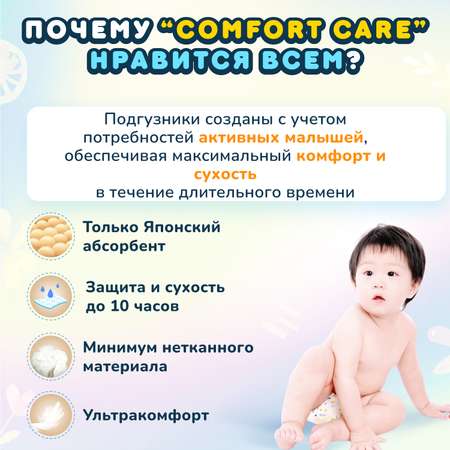 Подгузники Momi Comfort Care NB (0-5) 86 шт.