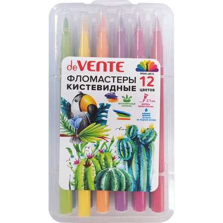 Фломастеры deVENTE 12 цв.