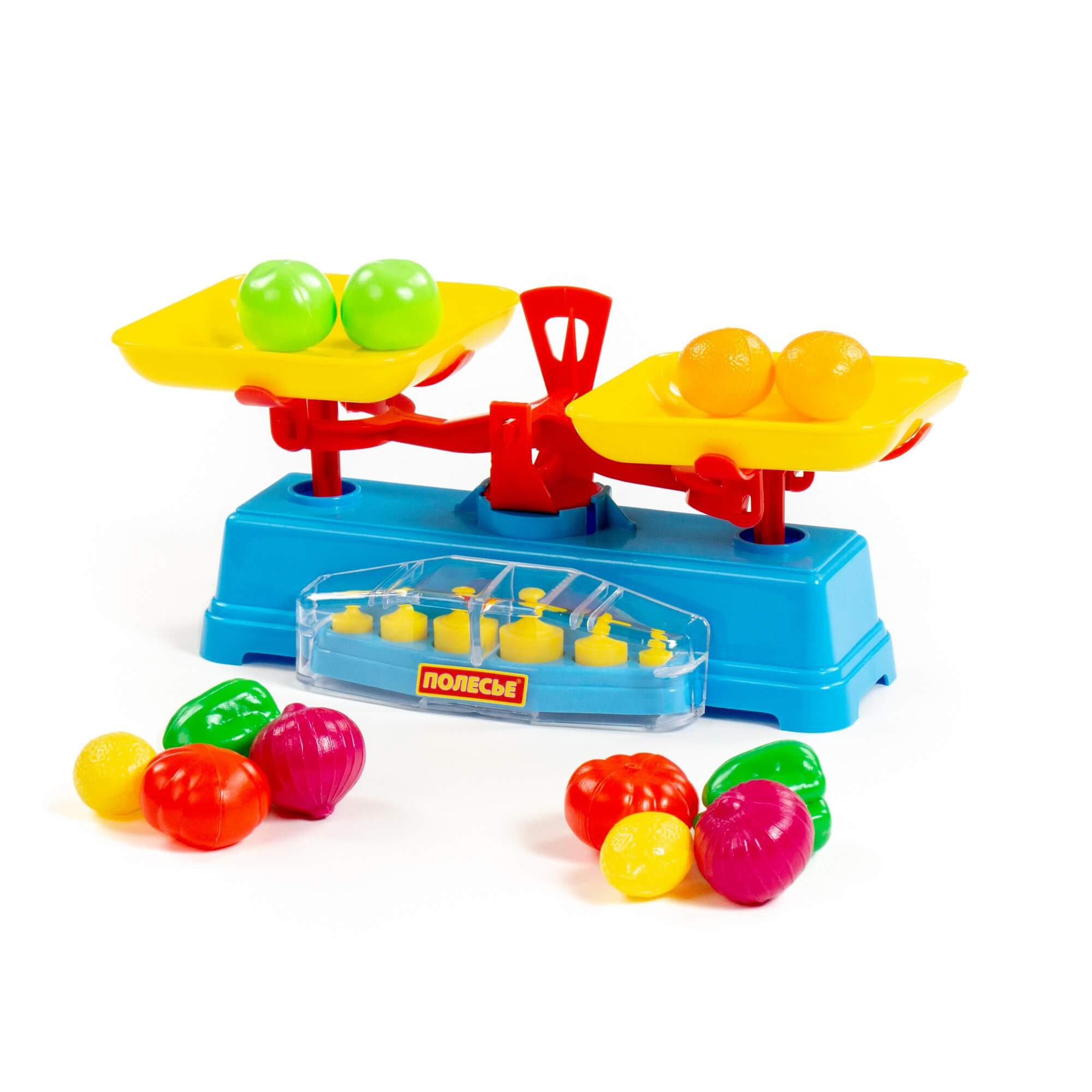 Игрушка Полесье Весы детские + набор продуктов 12 предм. - фото 2
