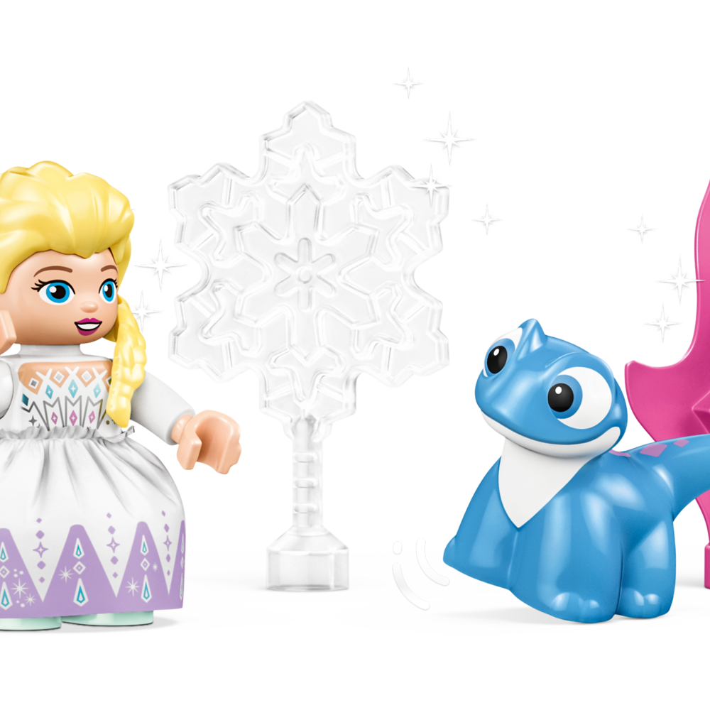 Конструктор LEGO DUPLO Эльза и Бруни в лесу 10418 57 дет. - фото 3