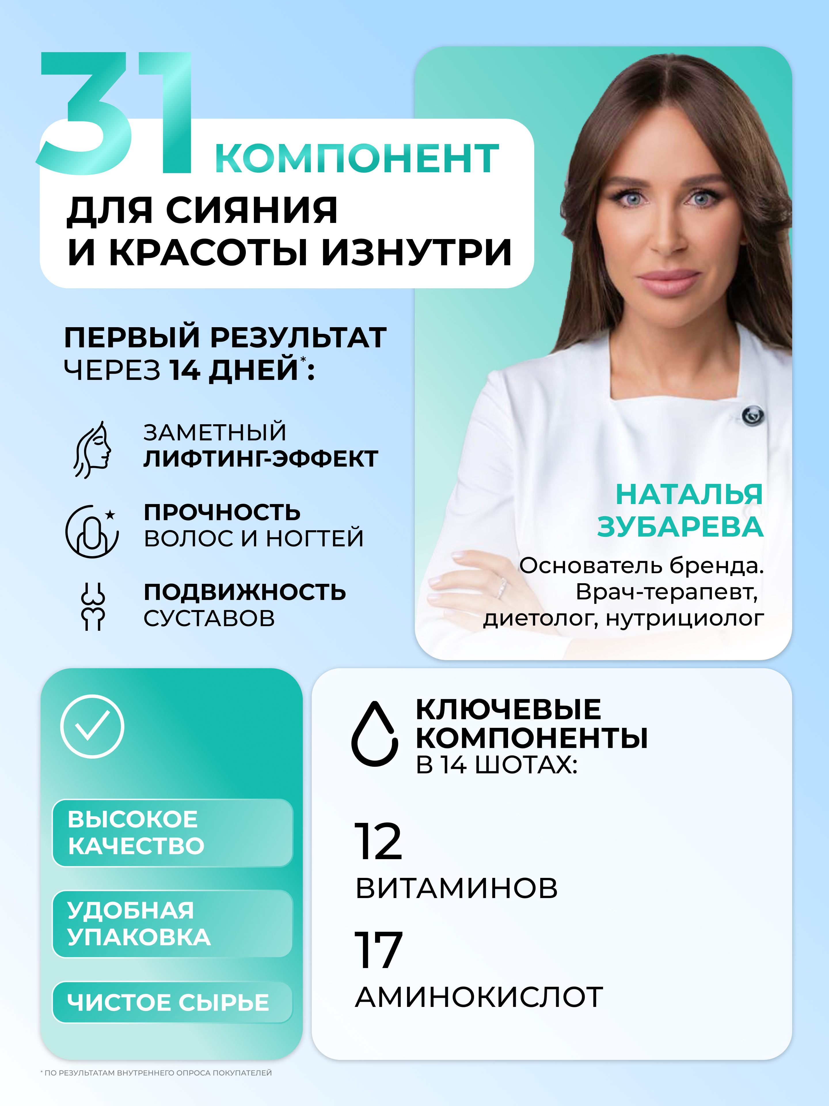 Коллаген Dr. Zubareva Концентрат вкус тропик - фото 3