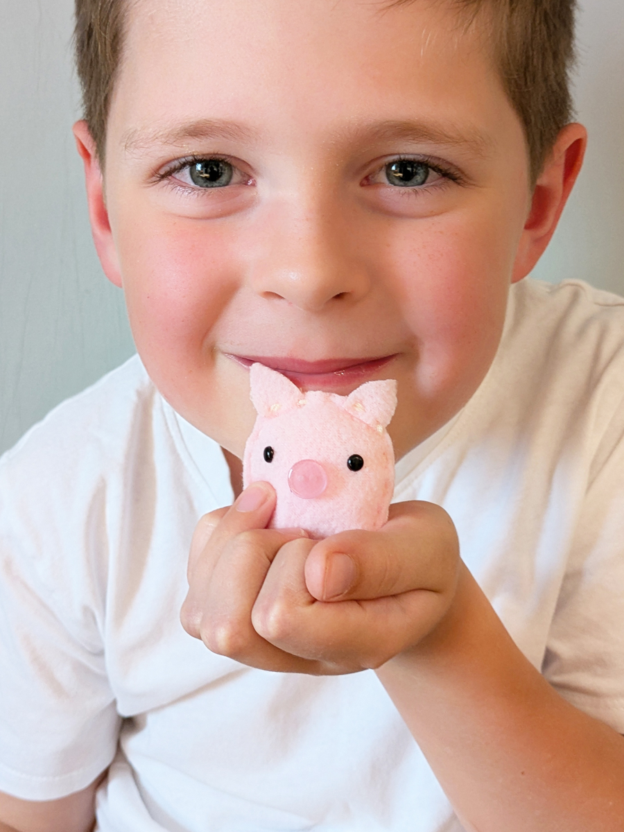 Набор для творчества HappyLine шитье Свинки- обниМЯШки - фото 19