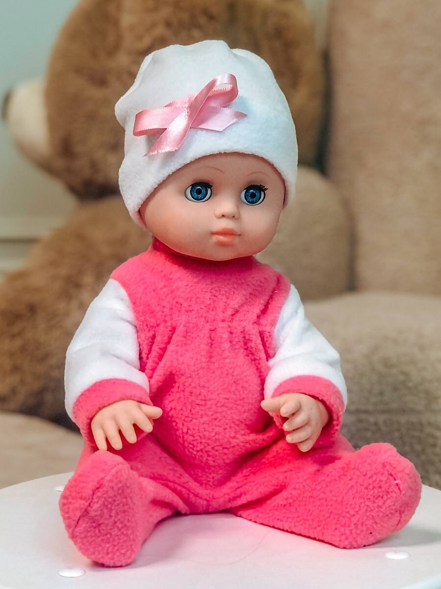 Кукла пупс СТРАНА КУКОЛ большая говорящая высота 35 см 23-04.3 - фото 12