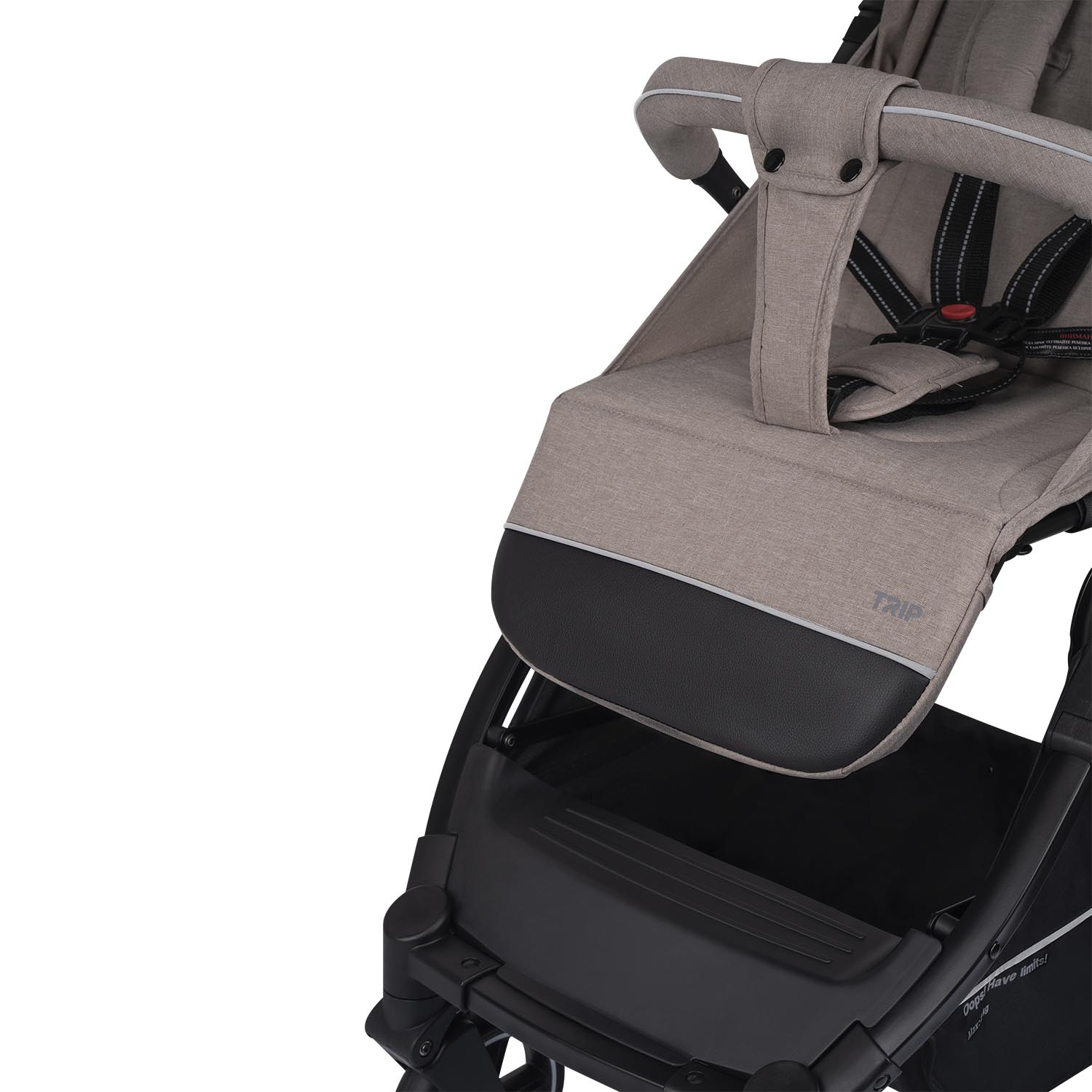 Коляска прогулочная Indigo Trip для путешествий бежевый - фото 25