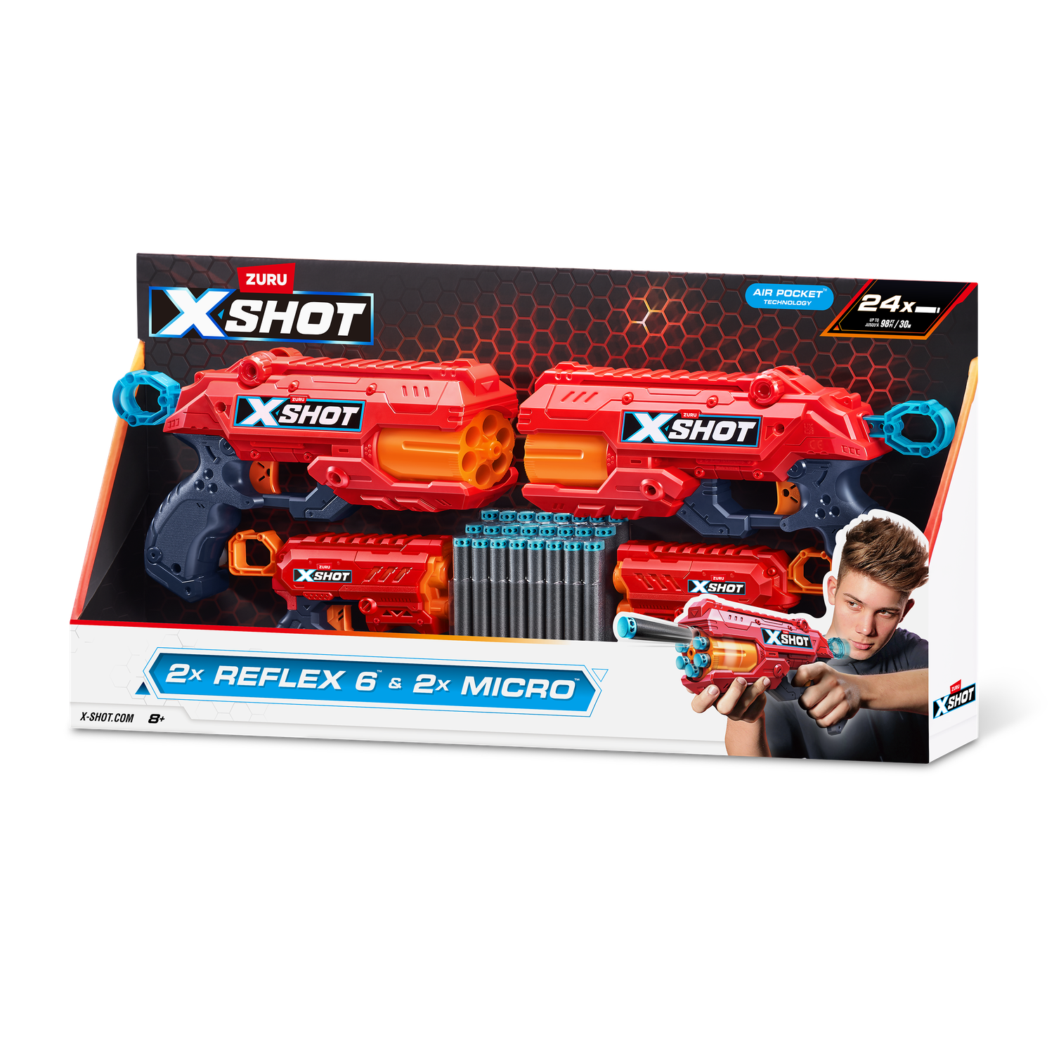 Бластер Zuru XSHOT  Excel Reflex - фото 12
