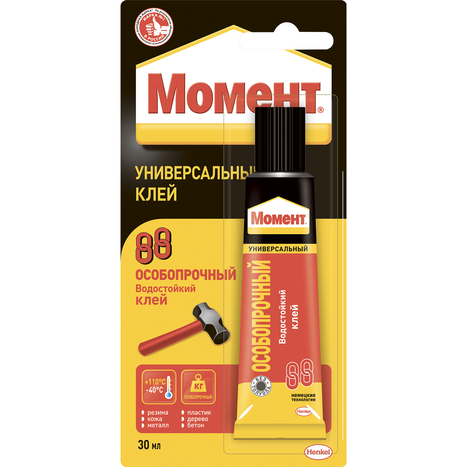 Клей HENKEL момент 88 30мл - фото 1