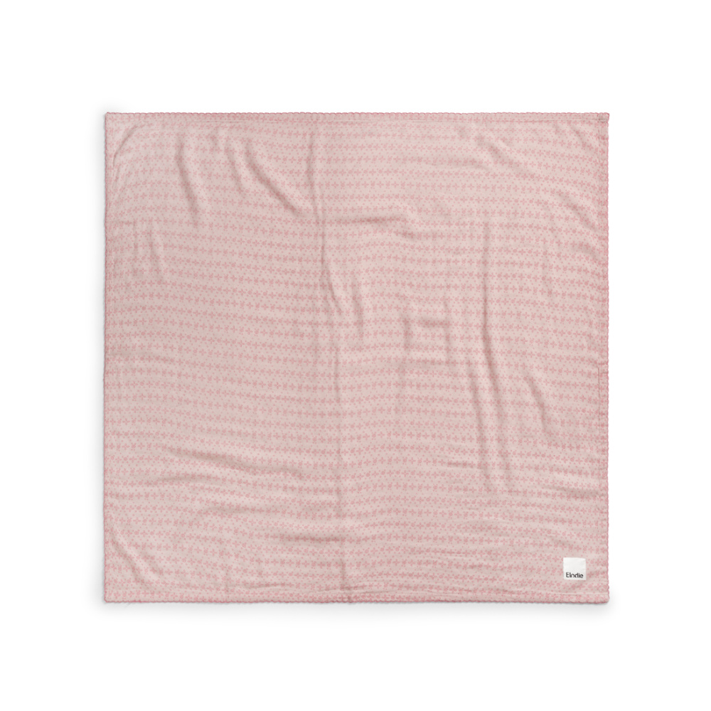 Муслиновый плед-пеленка Elodie Embroidery Anglaise Pink 80*80 - фото 2