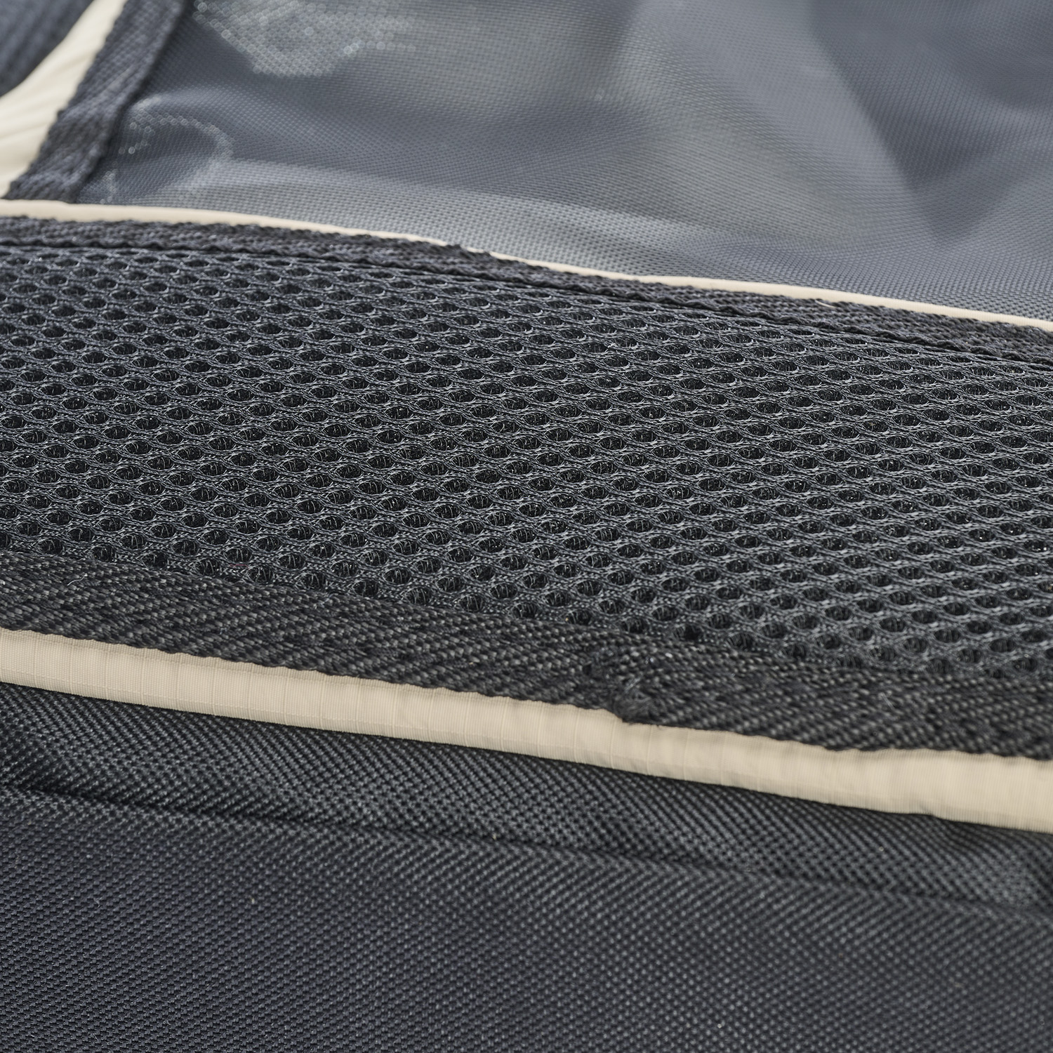 Переноска-слинг для животных Не один дома Street 40*20*35см бежево-зеленый - фото 7