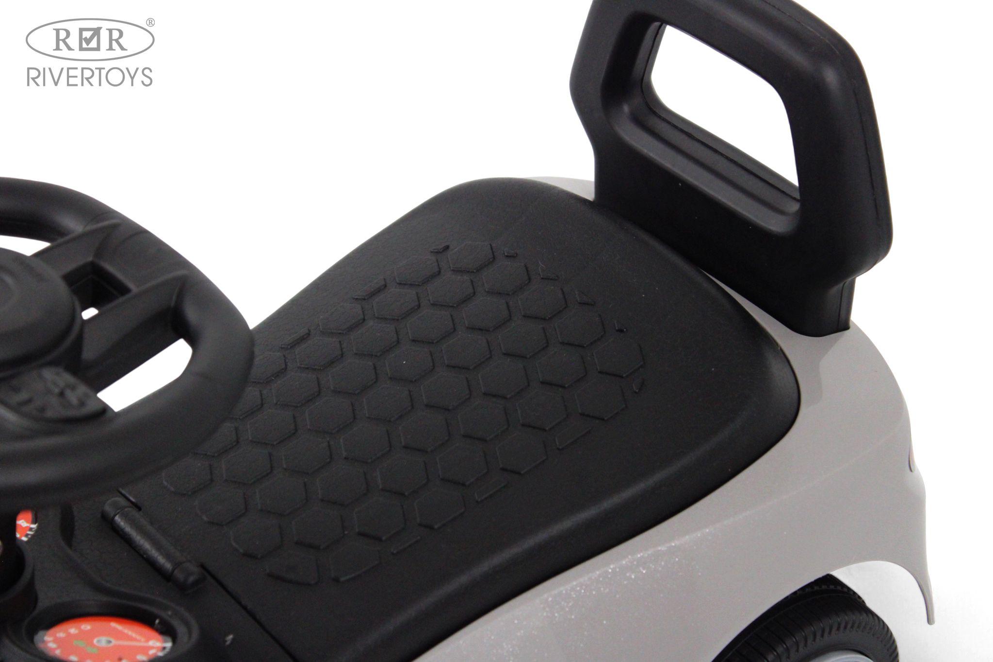 Каталка RIVERTOYS Z004ZZ-T-GREY серый - фото 4