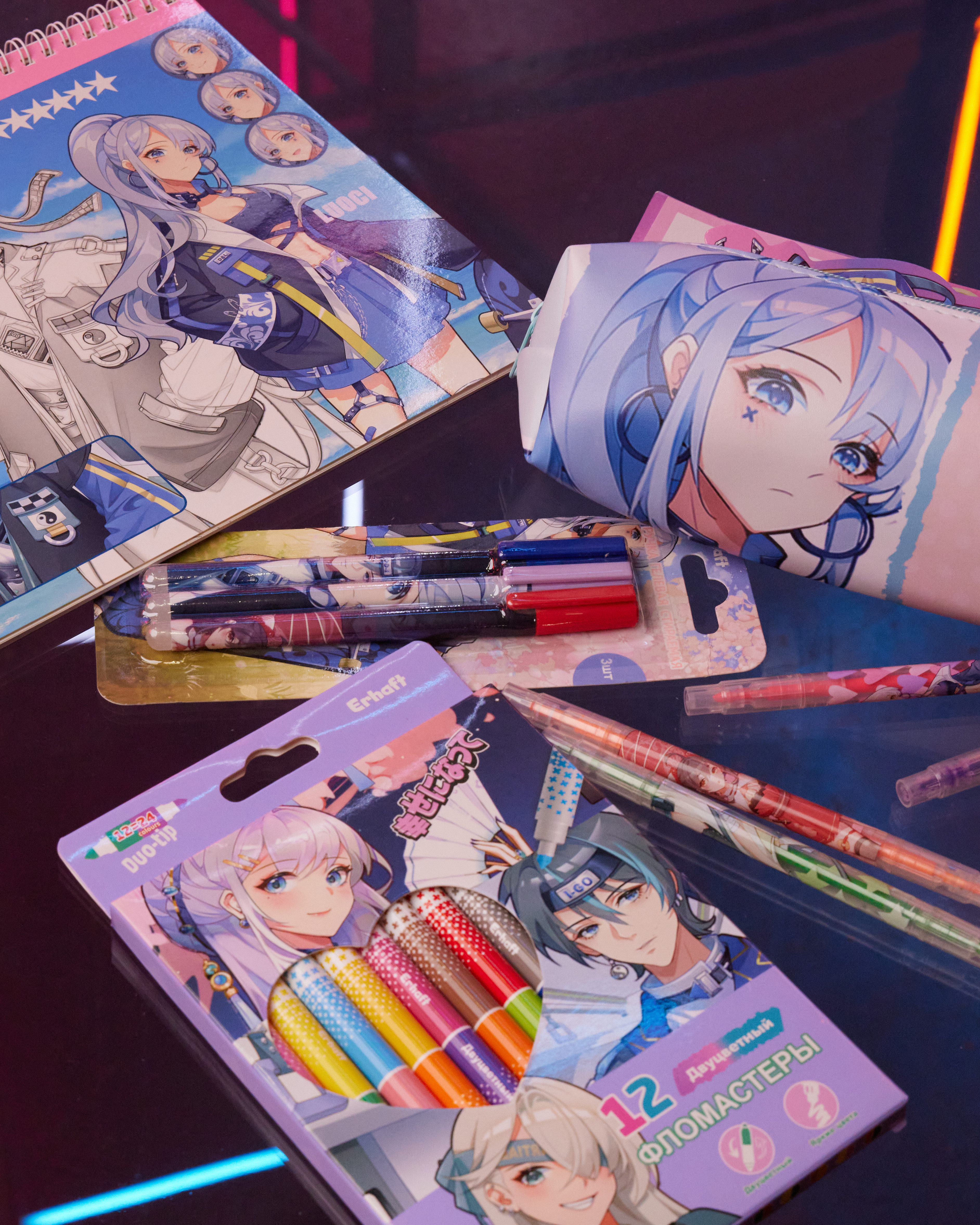 Пенал тубус Erhaft Аниме - фото 5