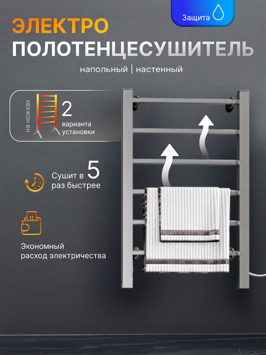 Полотенцесушитель HomDoctor электрический - фото 1