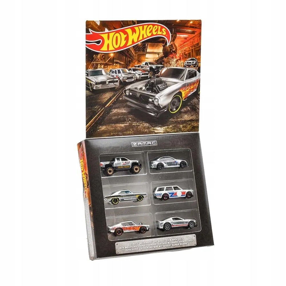 Автомобиль Hot Wheels Zamac 6шт 1:64 HDH53 - фото 2