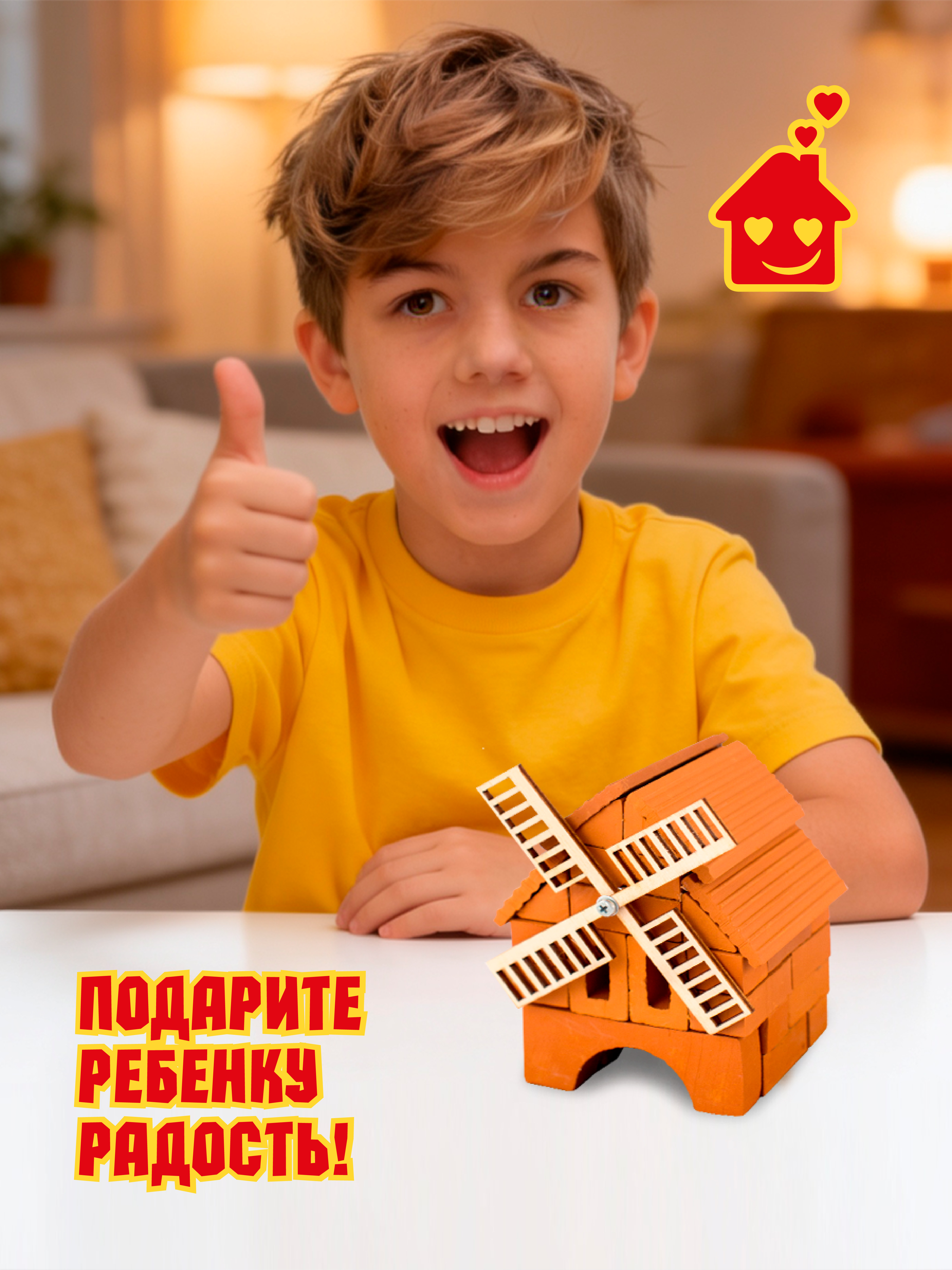 Конструктор BRICKMASTER Мельница из мини-блоков 40 дет. - фото 11