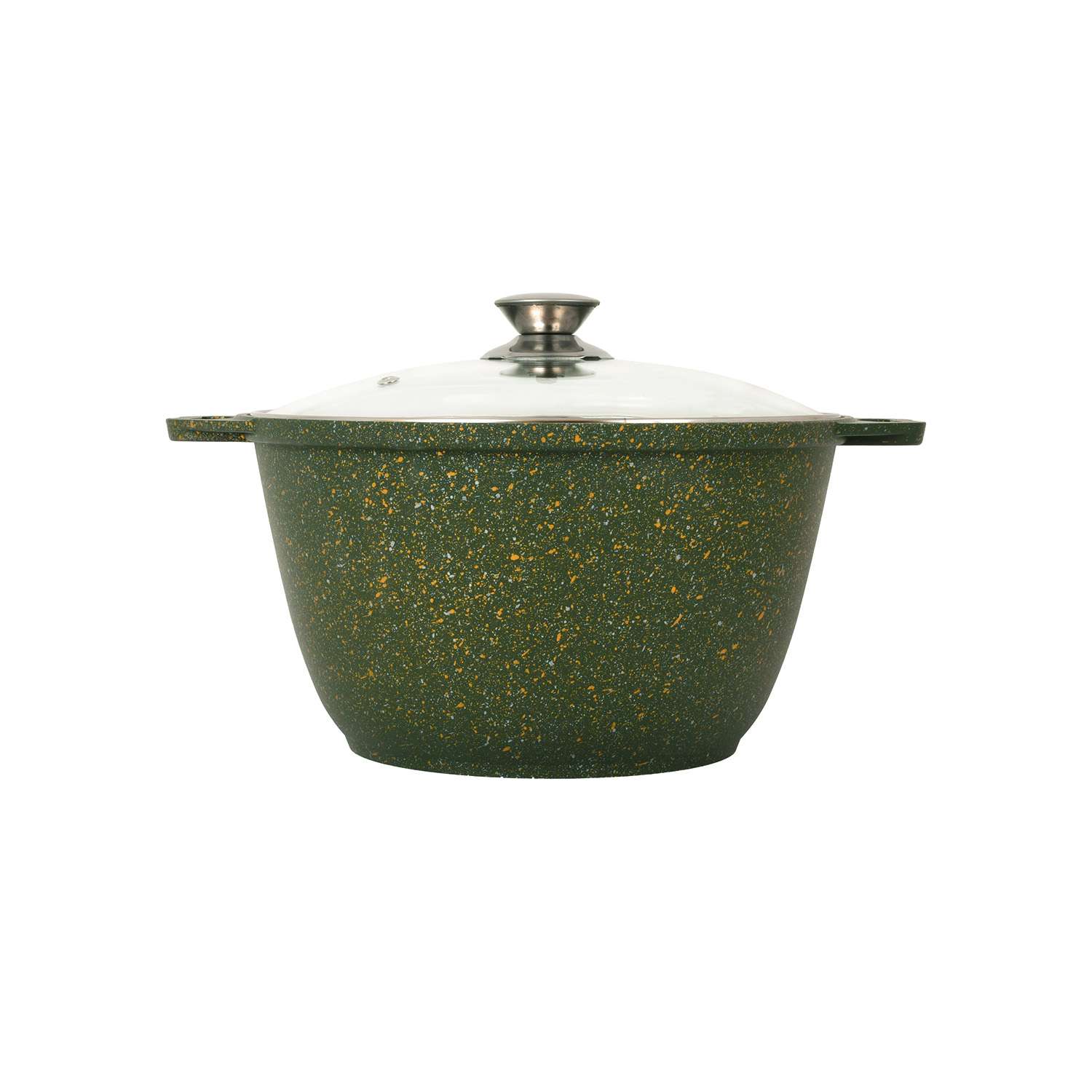 Кастрюля Kukmara Trendy style Мalachite 3л со стеклянной крышкой - фото 4