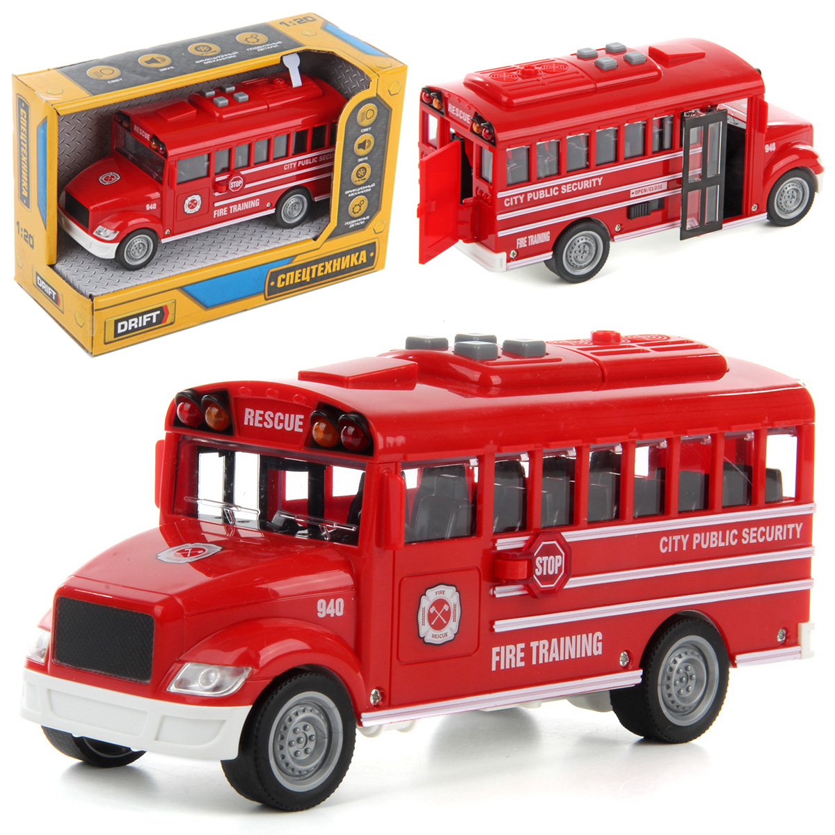 Автобус Veld Co 1:20 118475 - фото 1