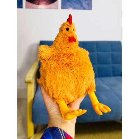 Мягкая игрушка реалистичная UDiViSH Курица 23 см
