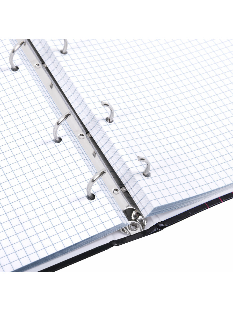 Тетрадь со сменным блоком Brauberg клетка 120 лист. - фото 10