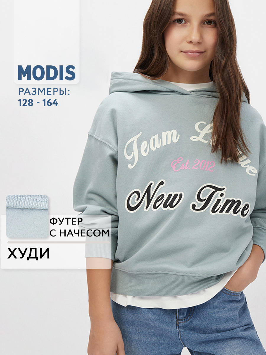 Худи MODIS M242K00220GR21 - фото 2