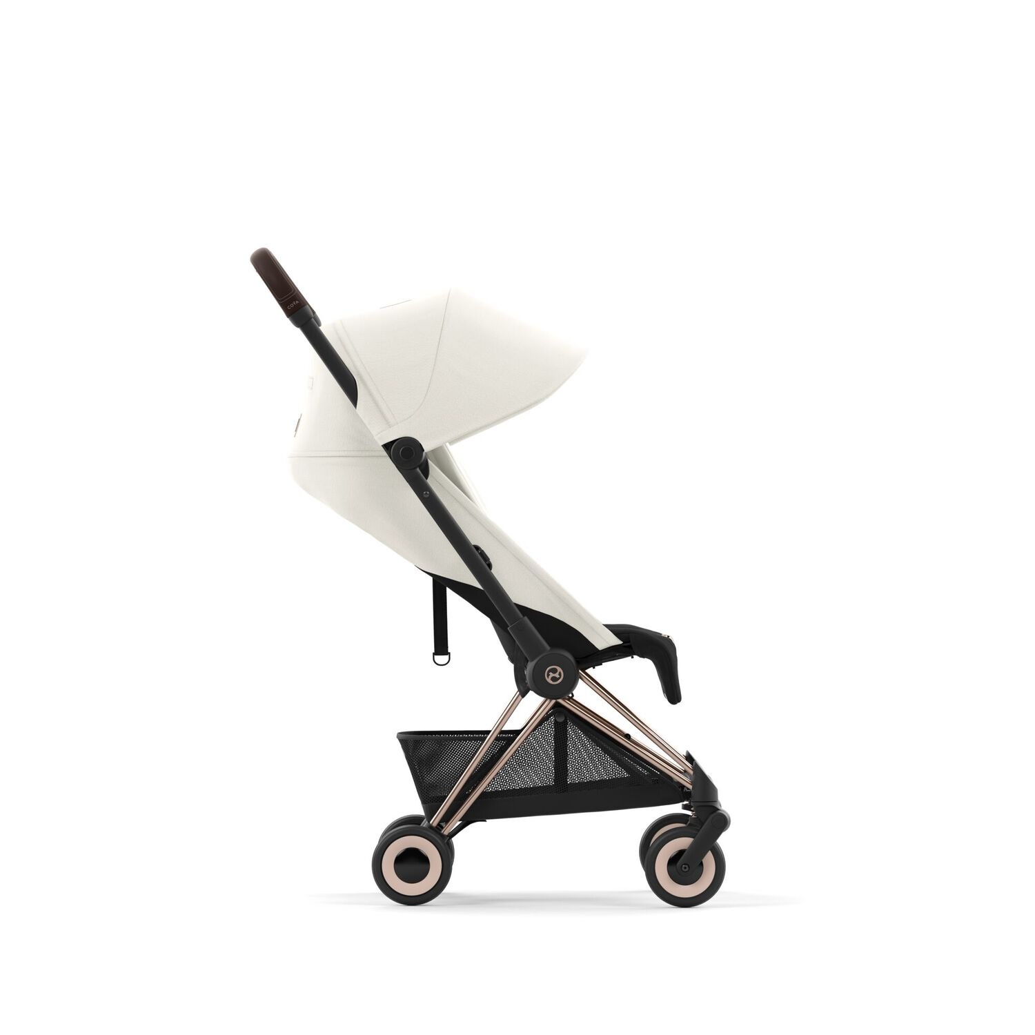 Коляска прогулочная Cybex Coya Rosegold белый - фото 4