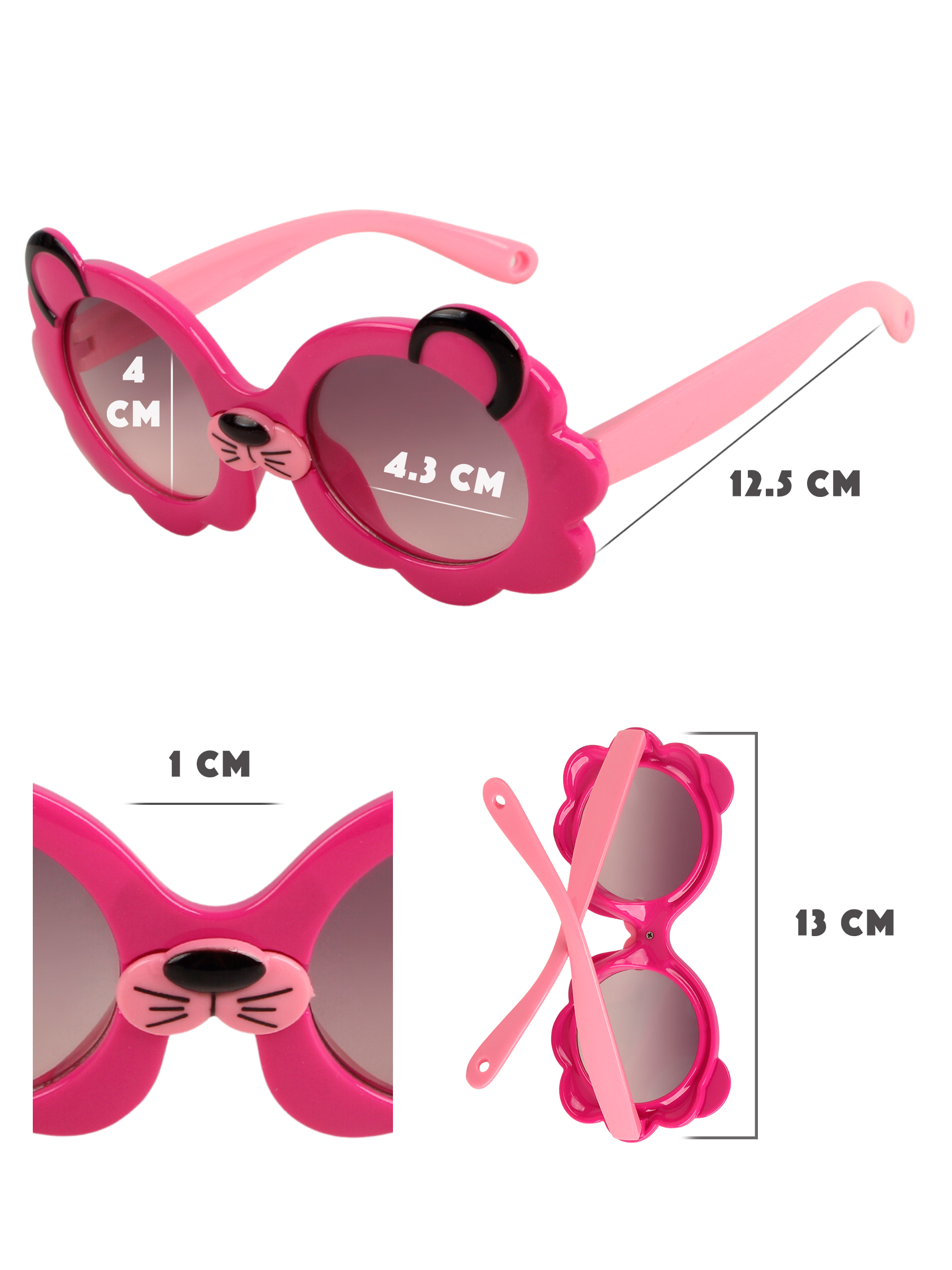 Очки солнцезащитные Little Mania RDT032-FUROGRF - фото 3