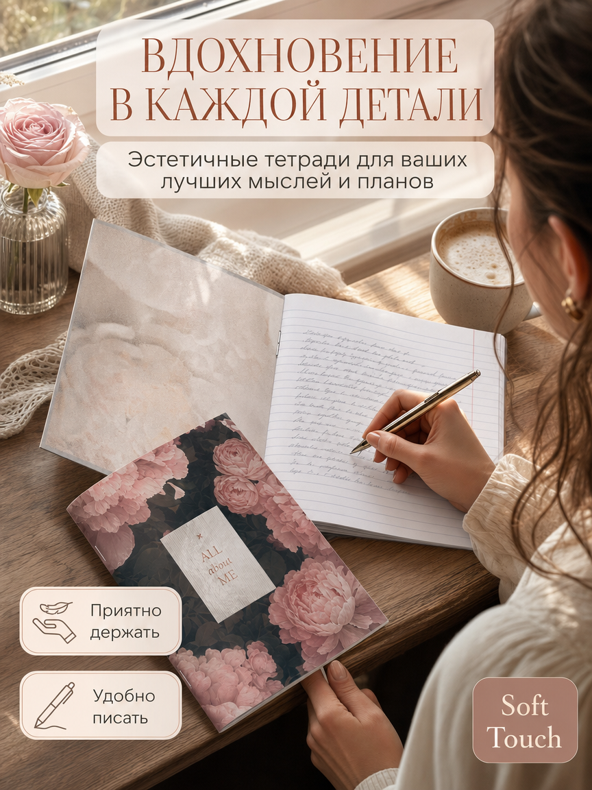 Общая тетрадь Lorex Stationery линейка 48 лист. 5 шт. - фото 2