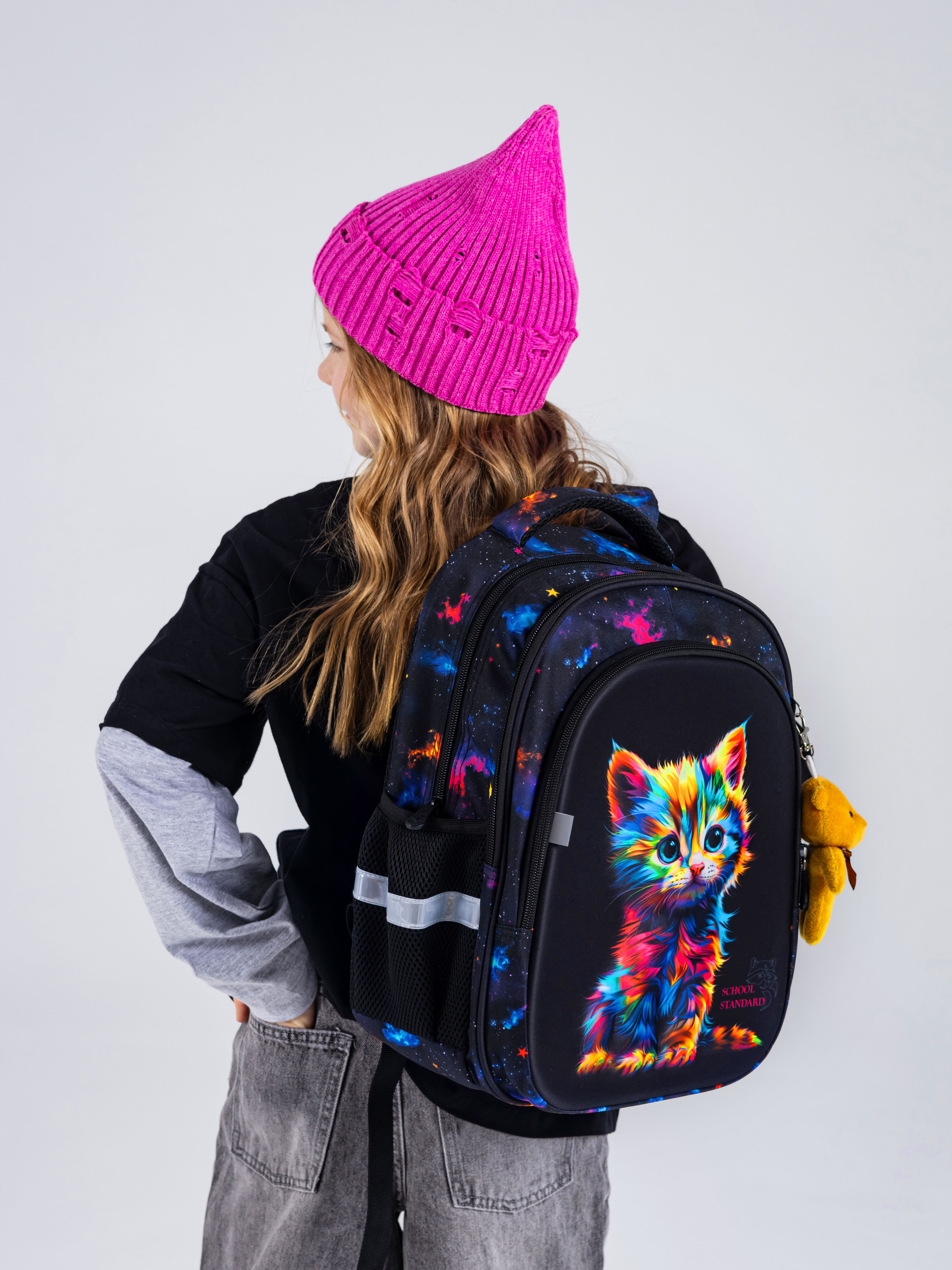 Рюкзак School Standard первокласснику набор 4 в 1 - фото 4