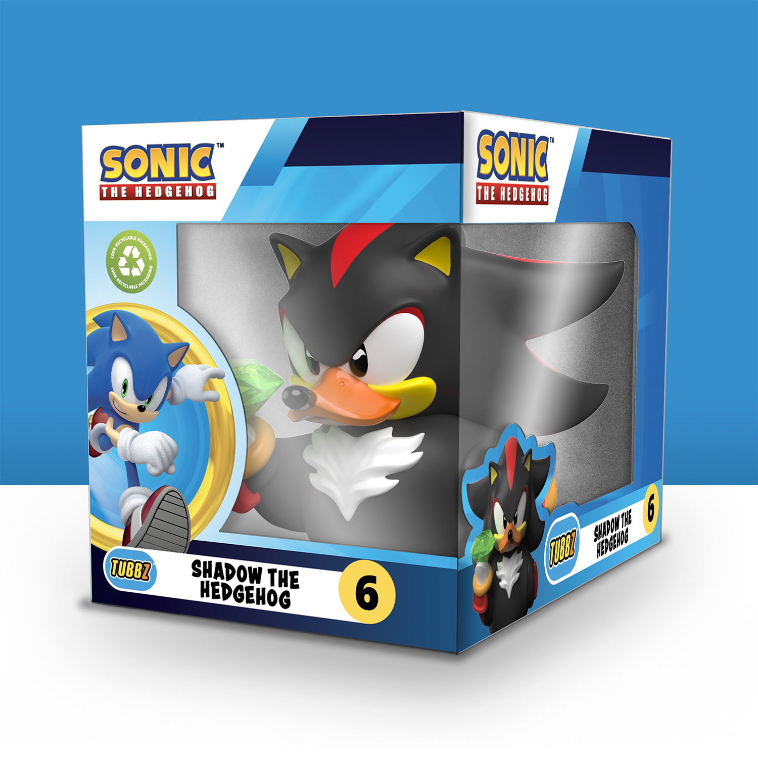Фигурка Sonic The Hedgehog Утка Tubbz Shadow Box - фото 2