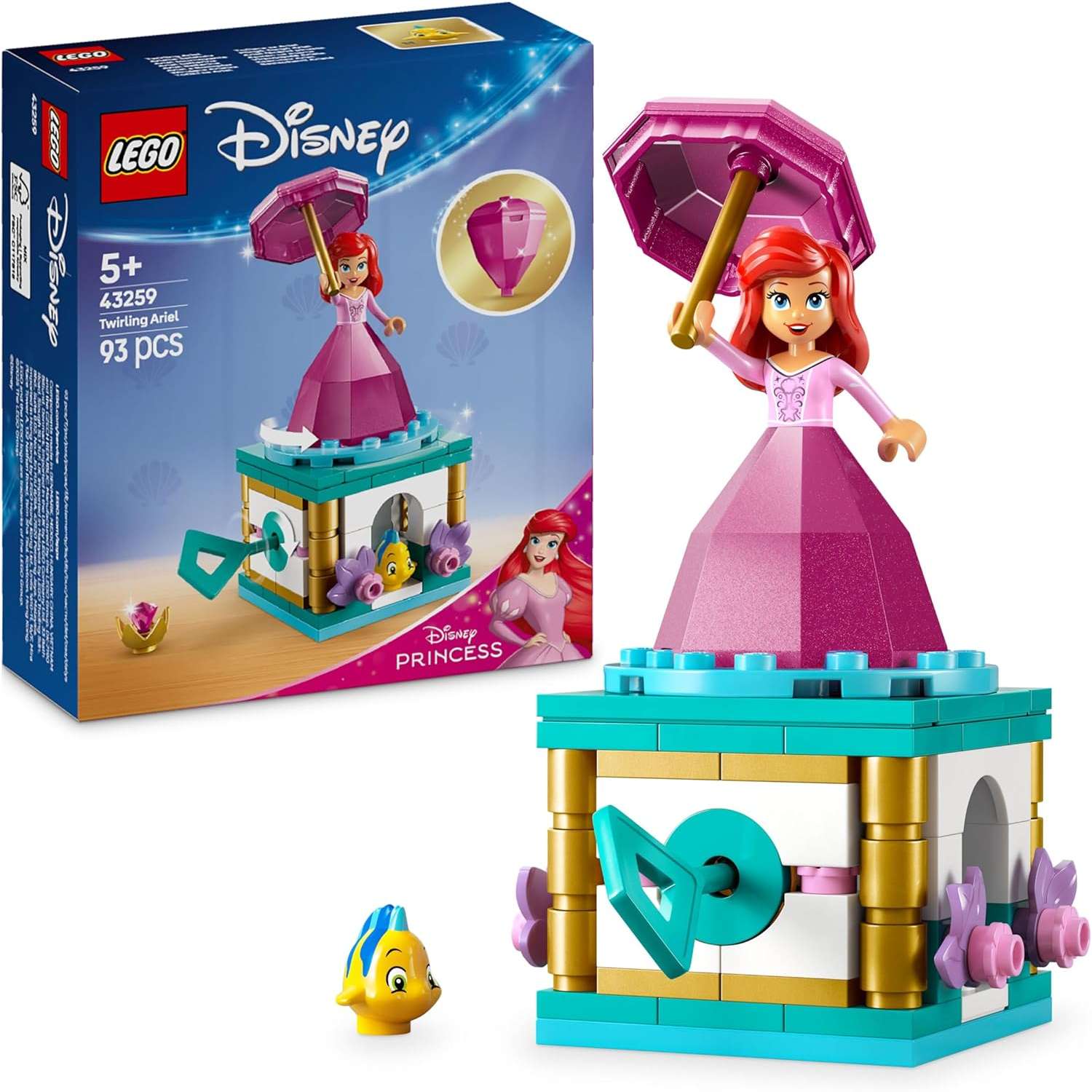 Конструктор LEGO Disney Princess Вращающаяся Ариэль - фото 1