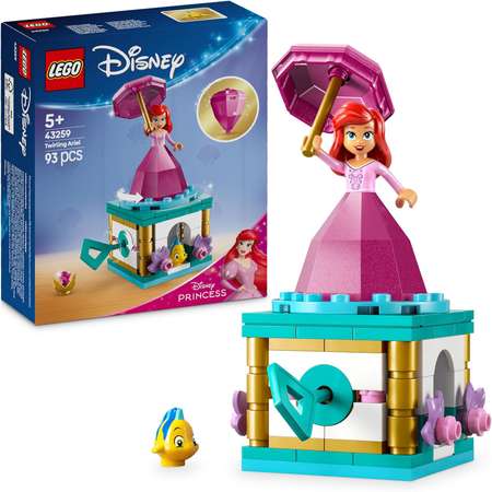 Конструктор LEGO Disney Princess Вращающаяся Ариэль блочный