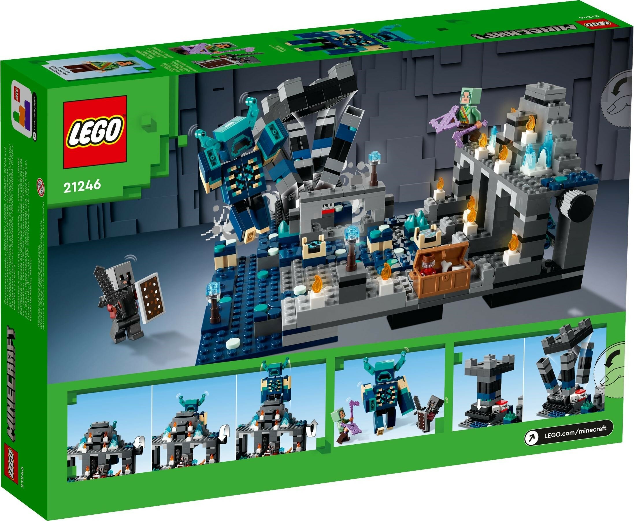 Конструктор LEGO Minecraft 584 дет. - фото 2