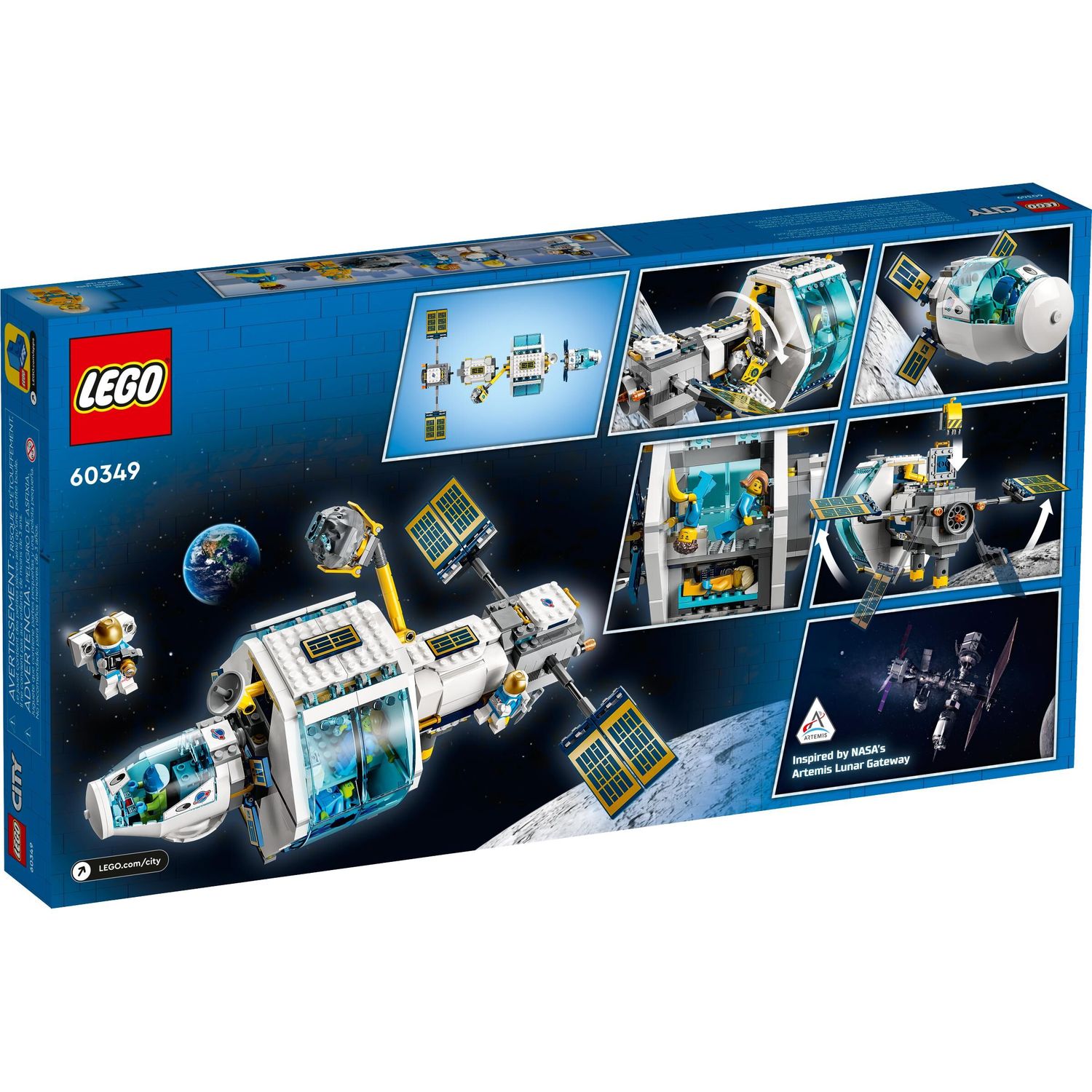Конструктор LEGO City Space Лунная станция 500 дет. - фото 9