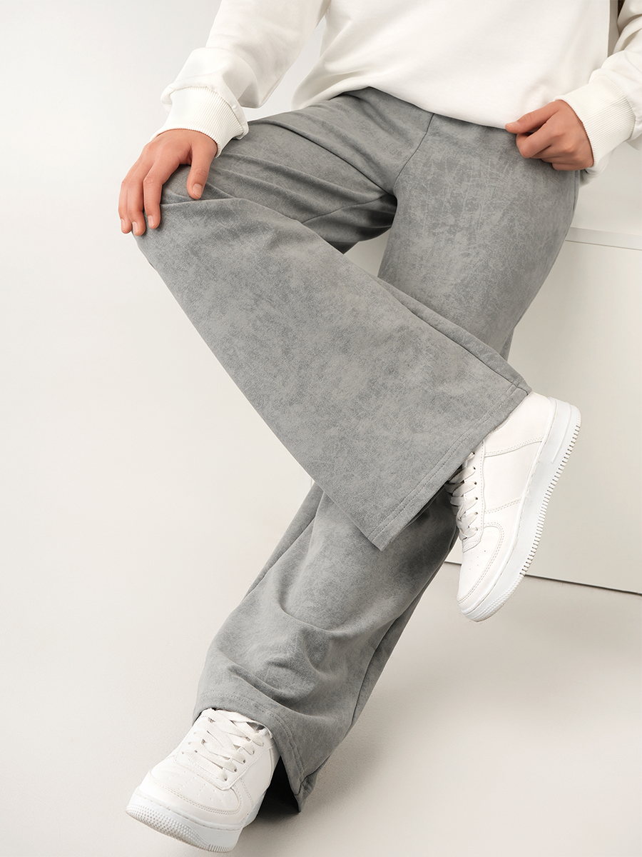 Брюки HappyFox HF070SPвинтаж.серый - фото 9