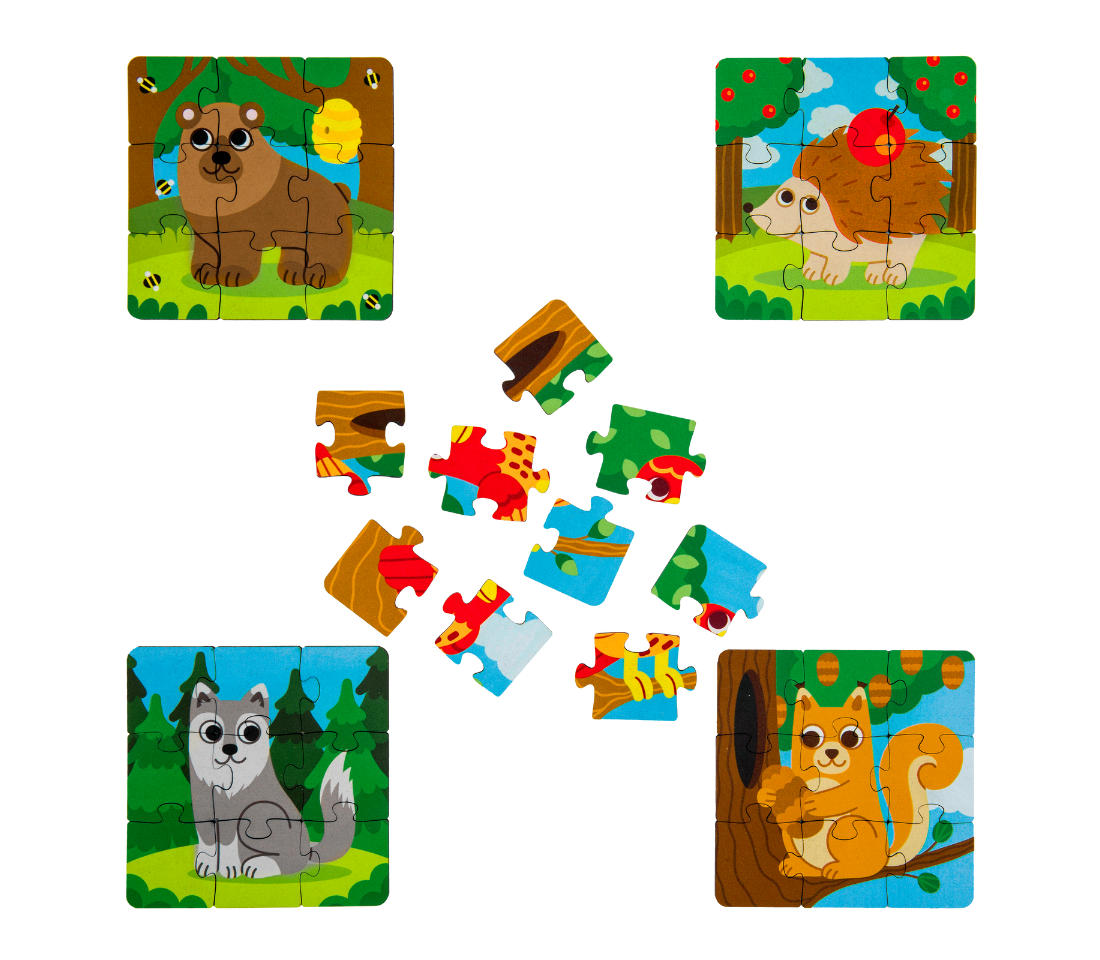 Пазл Active Puzzles деревянный - фото 4
