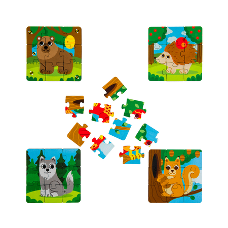 Пазл Active Puzzles деревянный