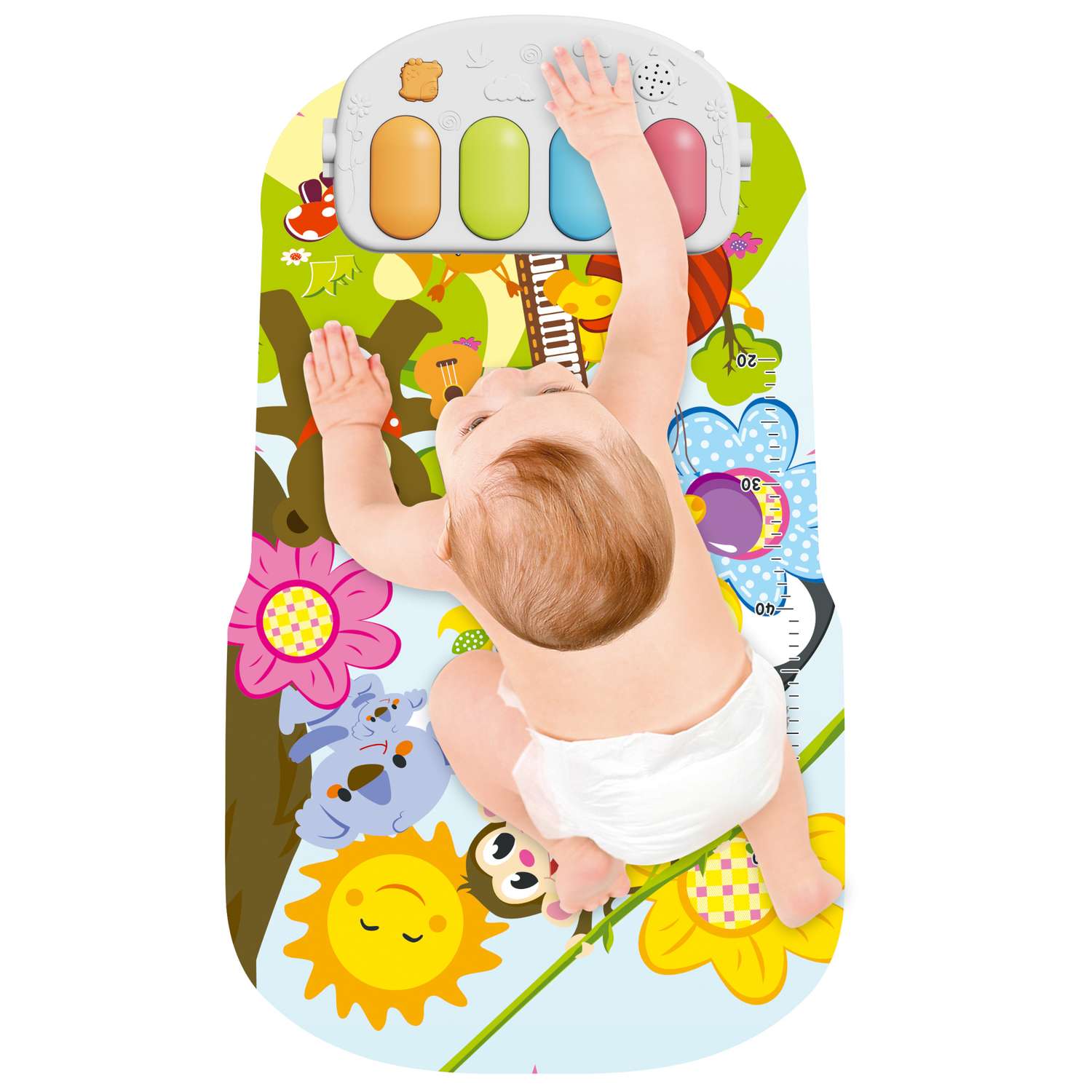 Коврик BabyGo с дугами Пианино - фото 3