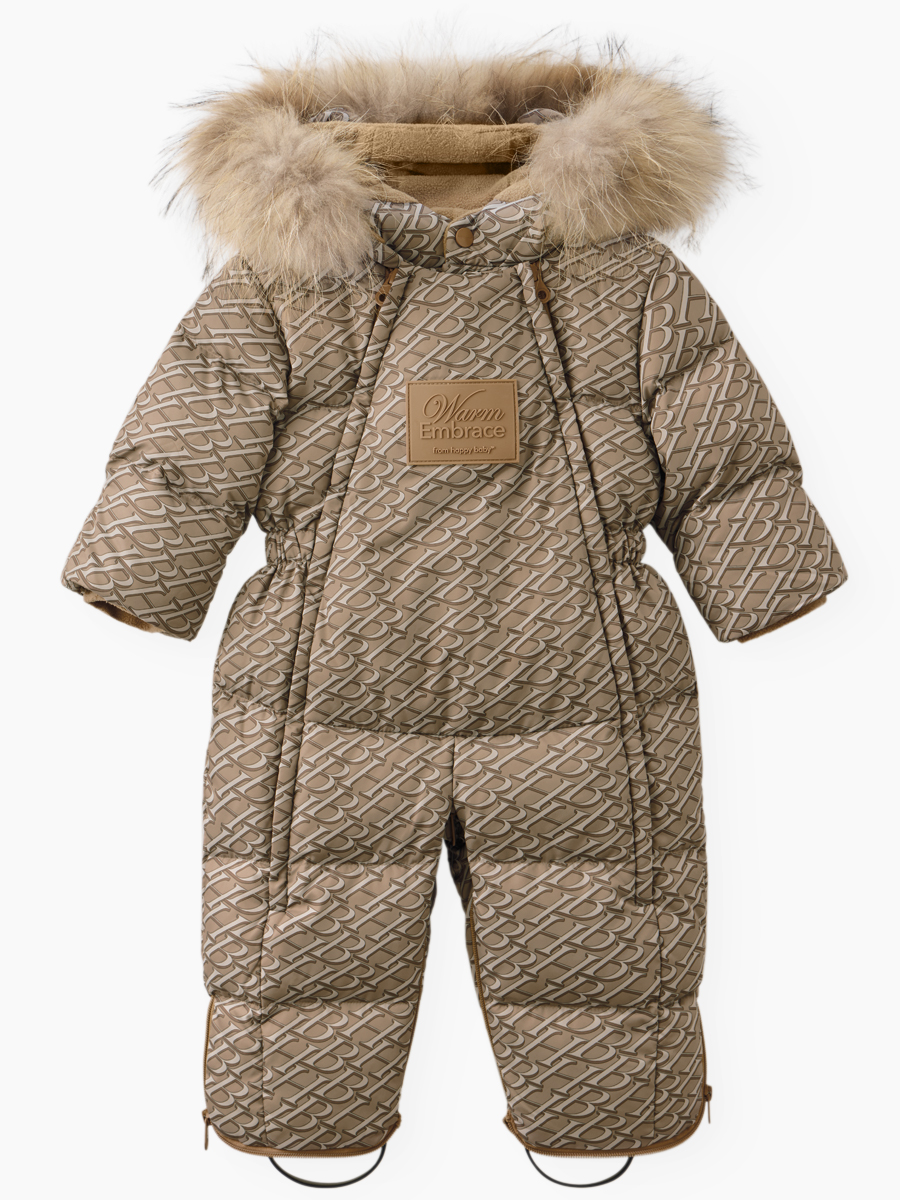 Комбинезон-трансформер Happy Baby 89144-0_beige (letters) - фото 8
