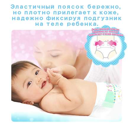 Подгузники Moony M (6-11 кг) 62 шт.