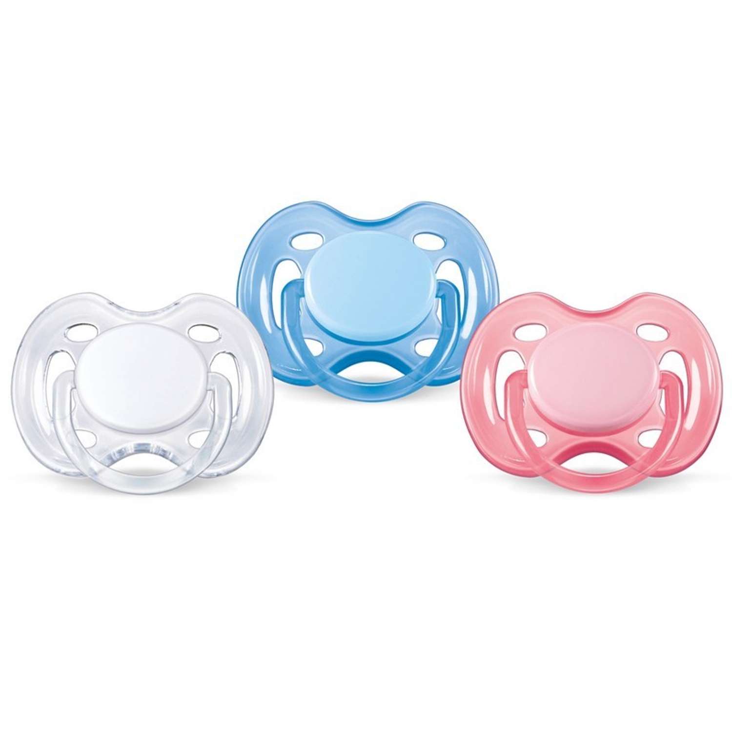 Пустышка Philips Avent силикон от 0 мес. 2 шт. в ассортименте - фото 1