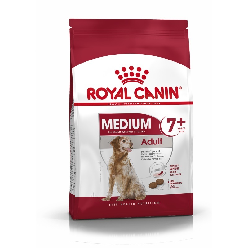 Корм ROYAL CANIN 4кг для пожилых собак средних размеров 11-25кг - фото 1