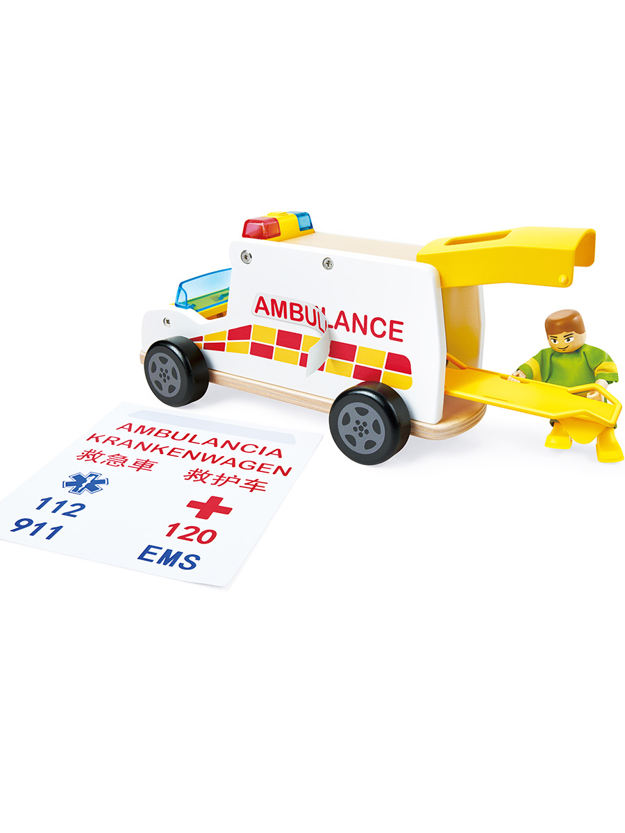 Скорая помощь Hape E3091_HP - фото 6