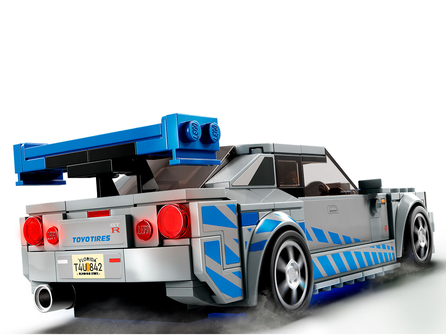 Конструктор LEGO Speed Champions Skyline GT-R блочный - фото 5