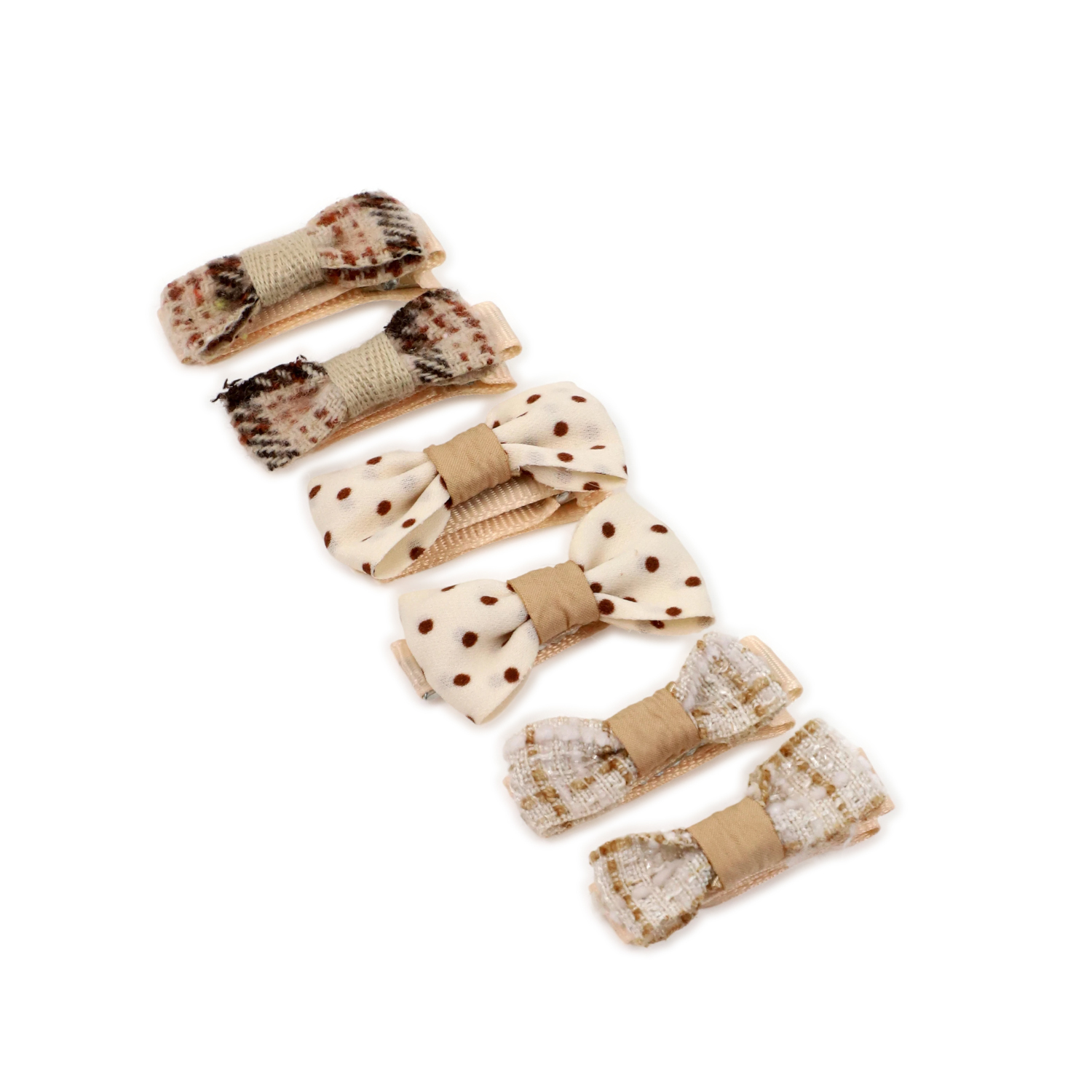 Заколка Demi Star Brown 6 шт. - фото 1