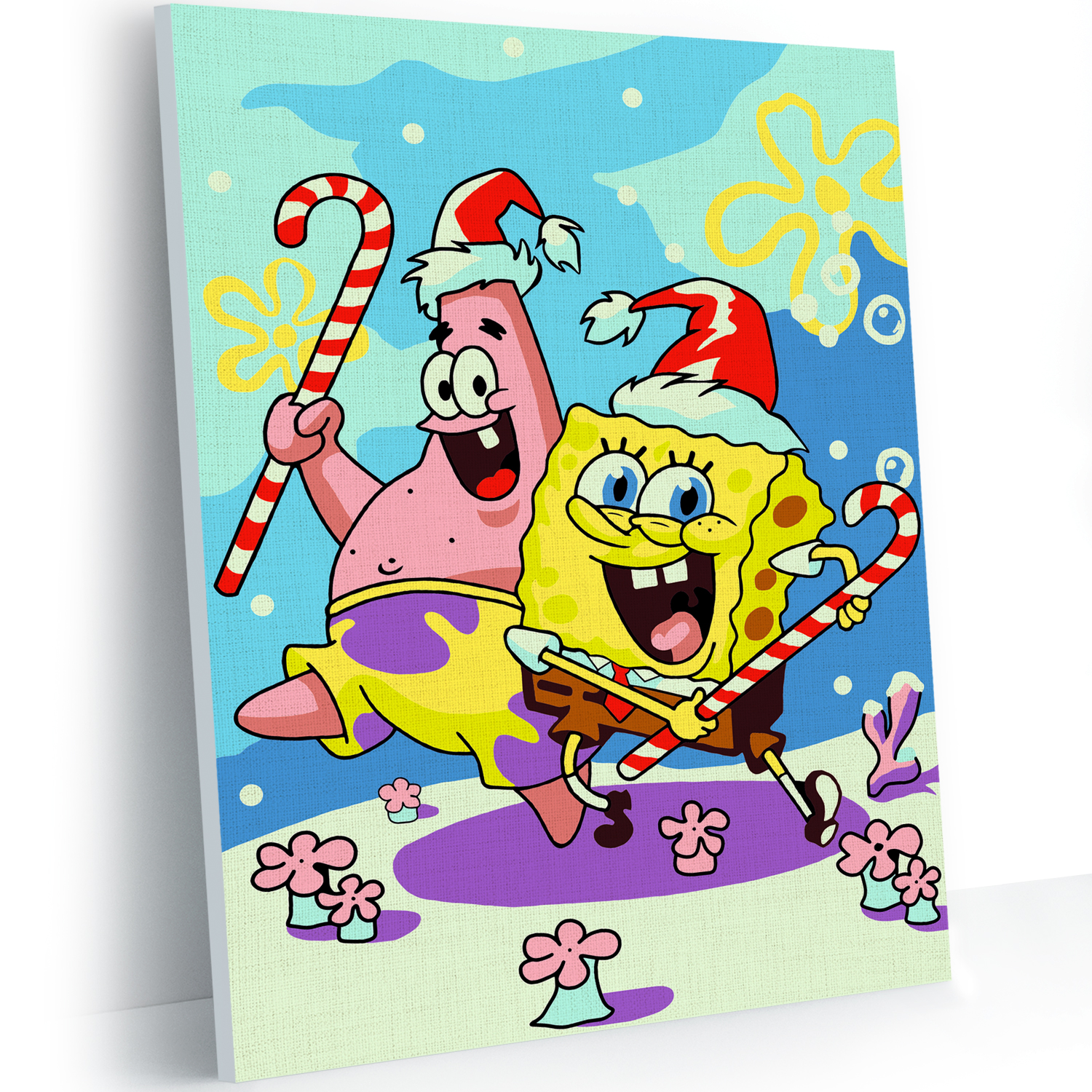 Картина по номерам Hobby Paint Рождество в Бикини Боттом в ассортименте - фото 1