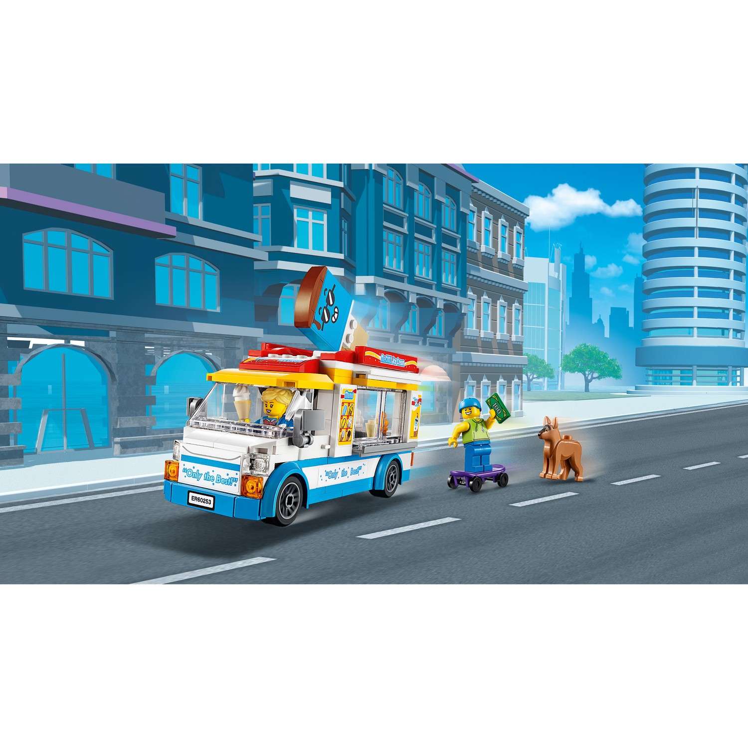 Конструктор LEGO City Great Vehicles Ice-Cream Truck блочный - фото 10