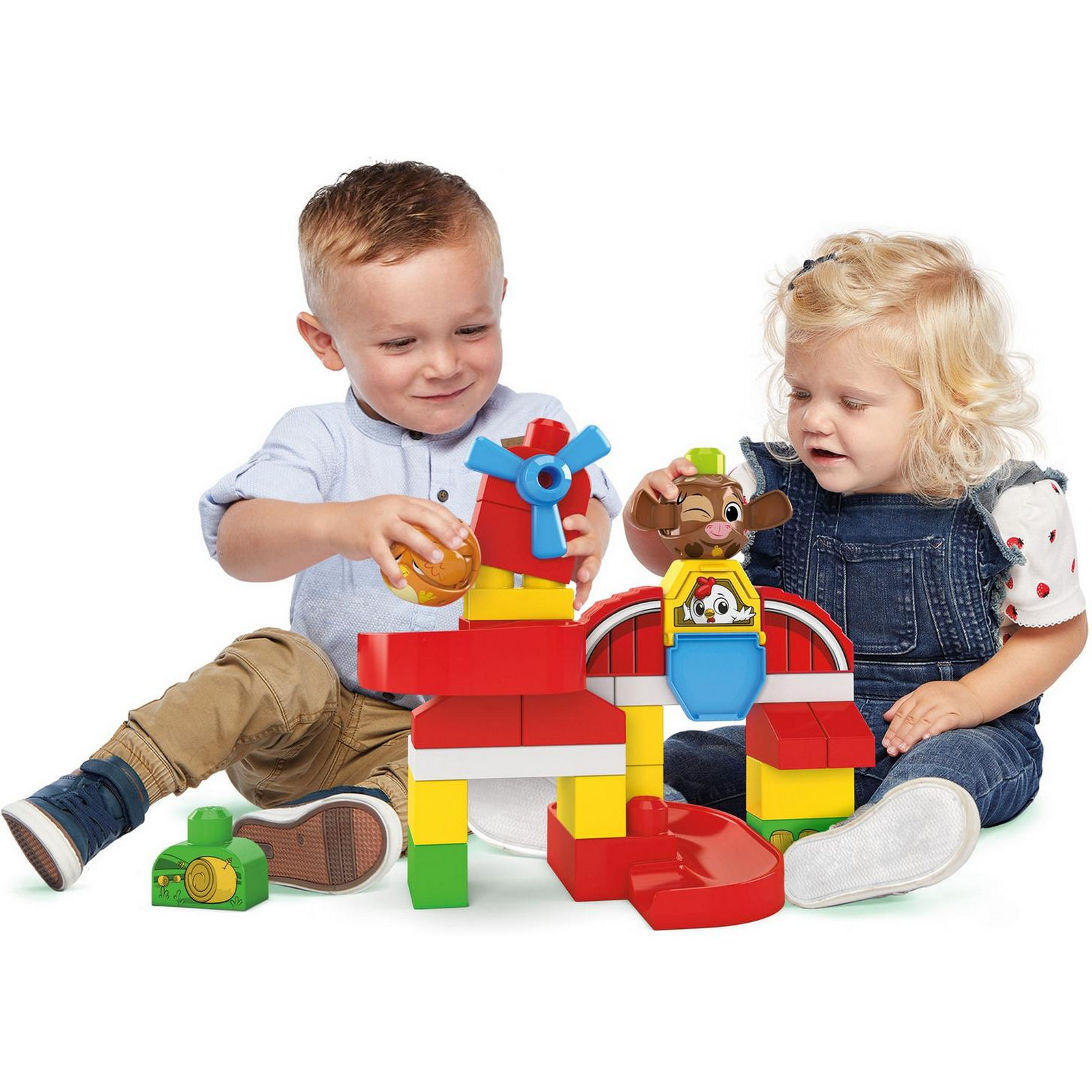 Конструктор Mega Bloks Прятки на ферме блочный - фото 7